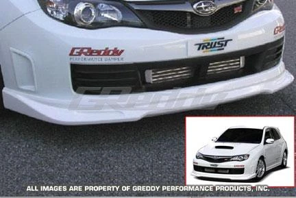 GReddy Front Lip Spoiler für 2008–2010 Subaru WRX / STI