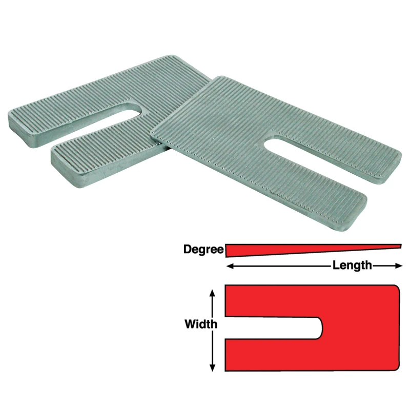 SPC Performance ZINK SHIMS 3 x 6 x 2,5 Grad