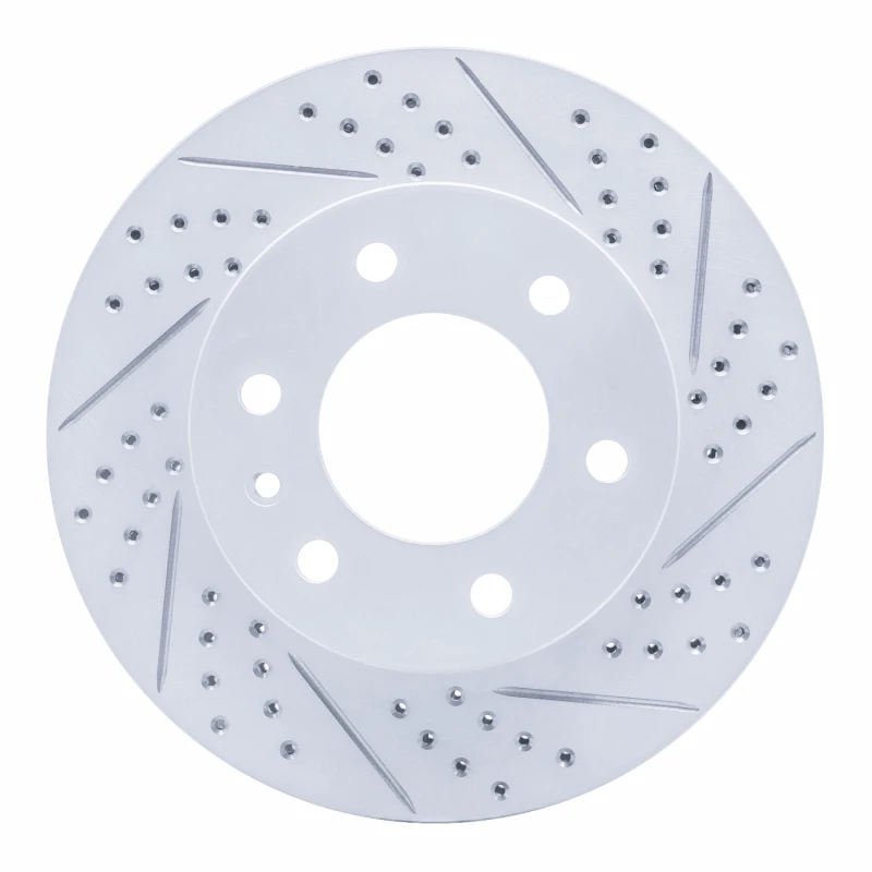 DFC 06-25 American Coach Patriot Front Right Drilled & Slotted Geoperformance Rotor