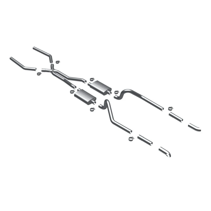 MagnaFlow SYS C/B 67-70 Mustang 2,50 Zoll mit Tru-X