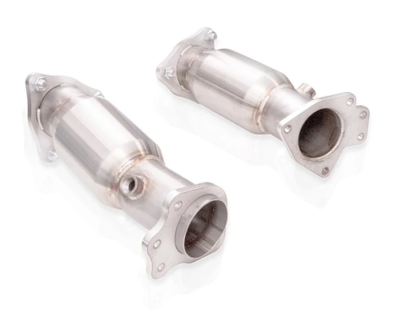 Stainless Works 20-21 Chevrolet Corvette C8 6.2L Hochleistungs-Kat-Mittelschalldämpfer-Kit 3in