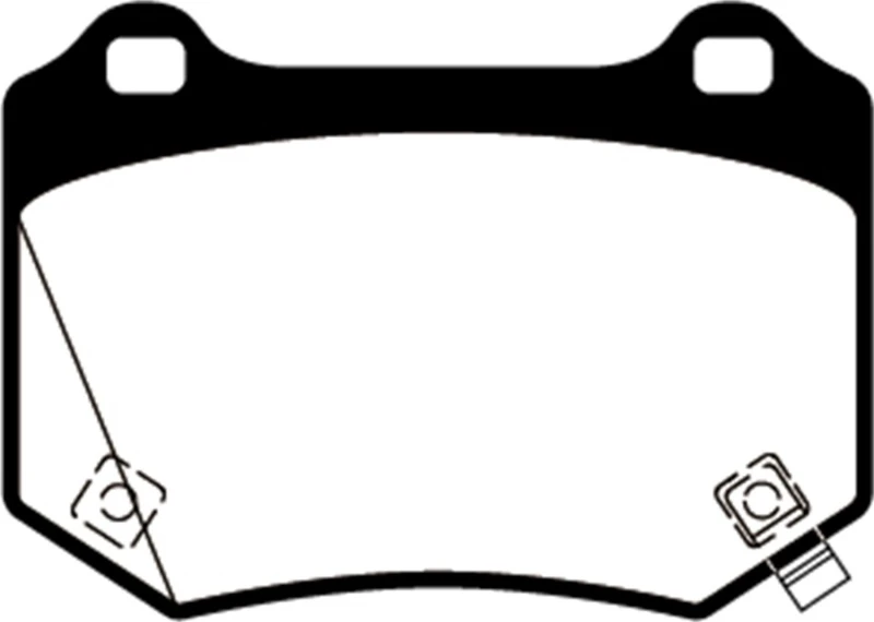 EBC Redstuff Rear Brake Pads for 18+ Subaru WRX STI