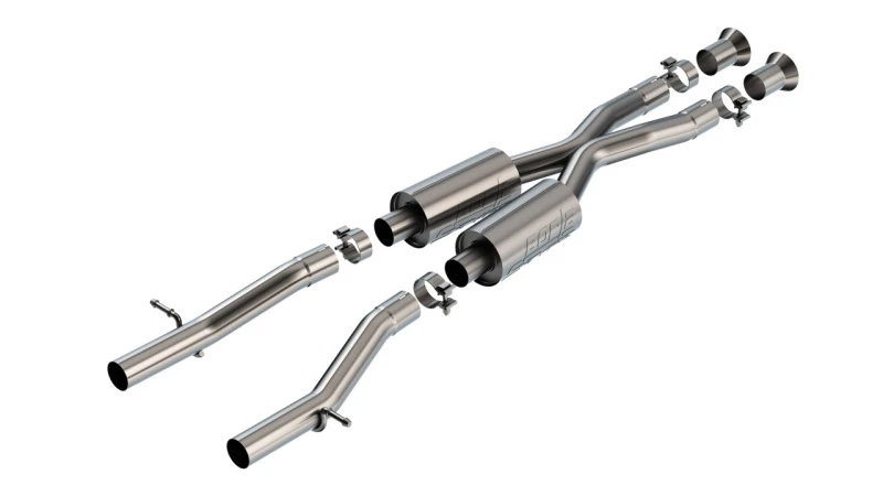 borla_60738-67973434cd163 Borla 15-24 Lexus RC F 5.0L V8 Automatikgetriebe RWD 2,5 Zoll S-Typ Mittelstück