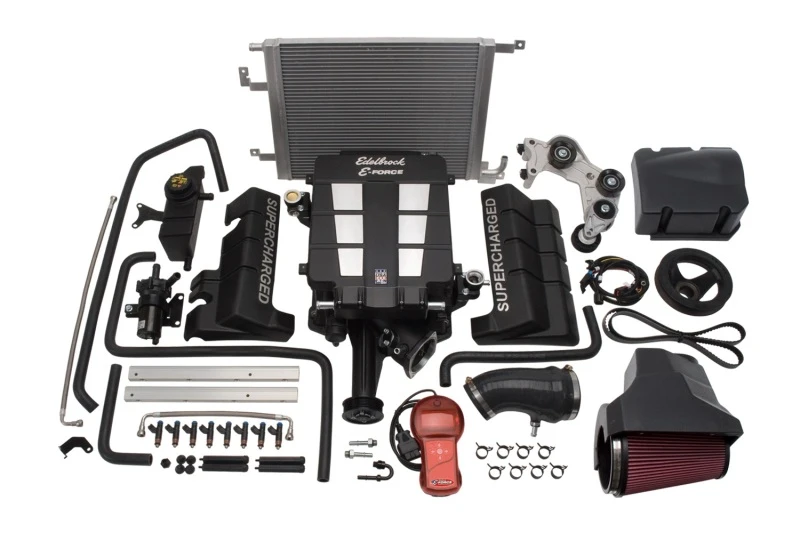 edelbrock_1536-6795fd174a85e Edelbrock Supercharger Stage 1 - Street Kit 2005-2010 Chrysler Lx und Lc 6,1L Hemi mit Tuner
