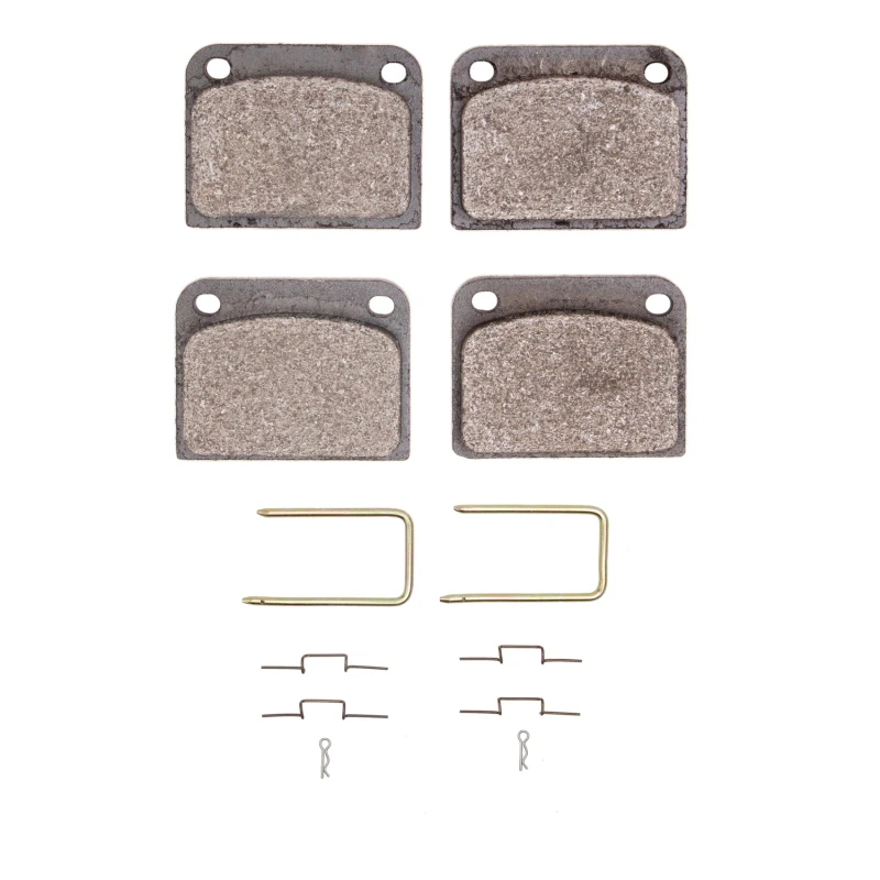 DFC 74-74 Saab 99 Rear 3000 Semi-Metallic Brake Pads and Hardware Kit