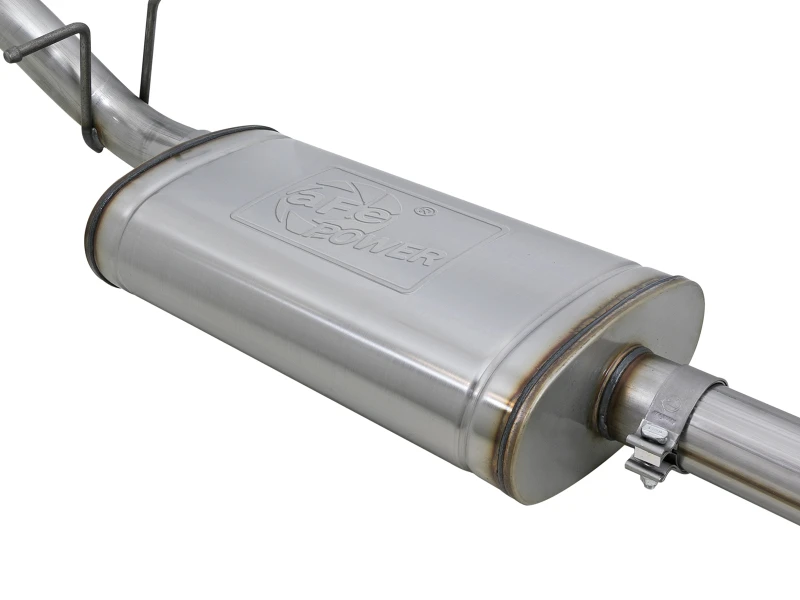 aFe Mach Force-XP Auspuff 3in CB SS 15-17 GM Colorado/Canyon 2,5L/3,6L Seiten Ausgang mit polierter Spitze