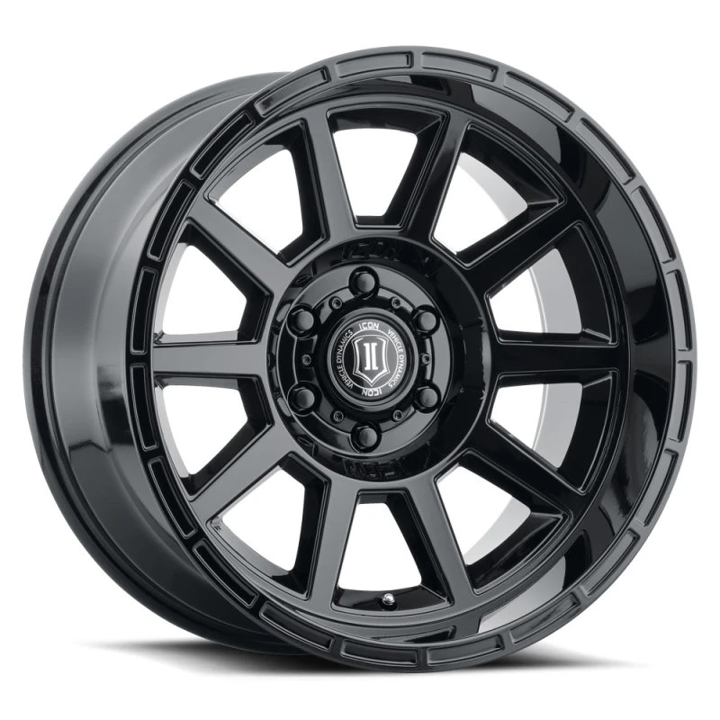 ICON Recoil 20x10 6x5,5 -24mm Versatz 4,5 Zoll BS Gloss Black Felge