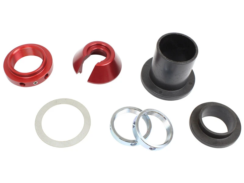 aFe Sway-A-Way 2,5 Coilover-Feder-Sitz-Kragen-Kit, dreifach geschwindigkeitsabhängig, Standard-Sitz