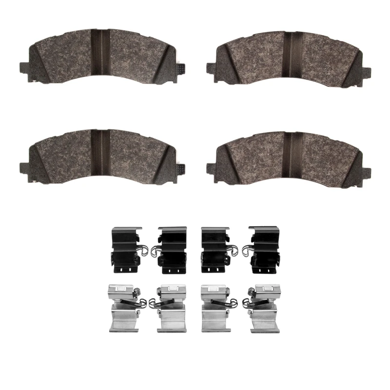 DFC 19-25 Ram 4000 (Mexico) Rear Ultimate Duty Performance Brake Pads and Hardware Kit