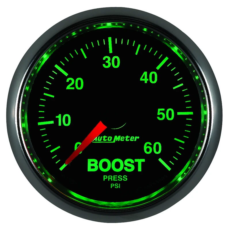 Autometer GS 52mm 0-60 psi Mechanical Boost Gauge