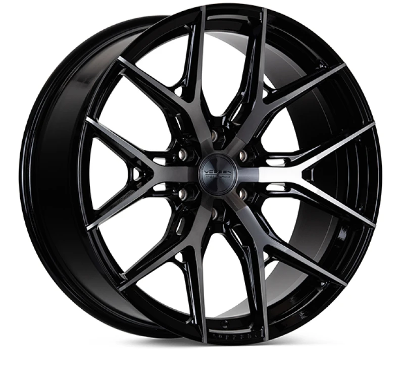 Vossen HF6-4 20x9 / 6x139.7 BP / ET18 / 106.1 CB - Tinted Gloss Black