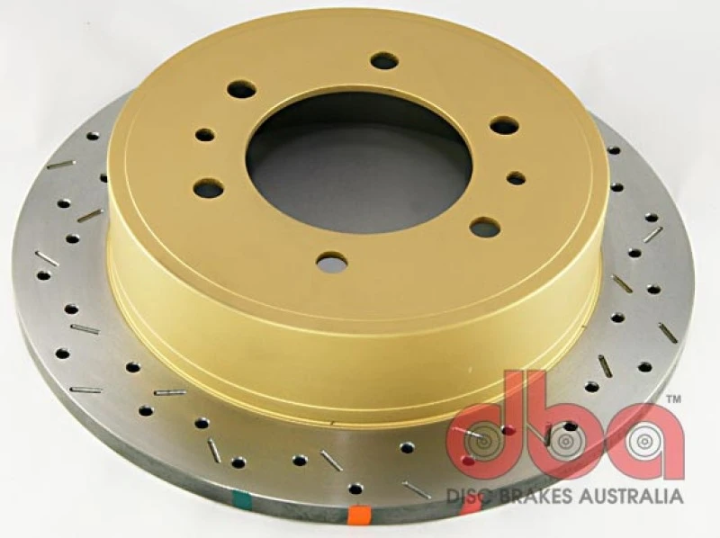DBA 06-10 Hummer H3 Hinten 4000 Serie Bohr- und Schlitz-Rotor