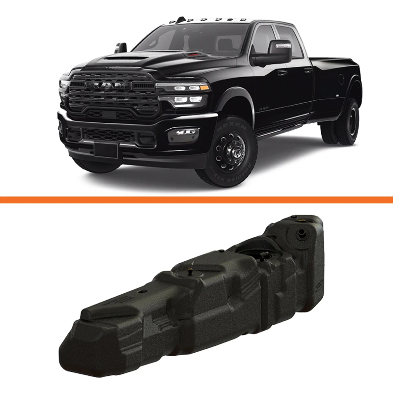Titan Fuel Tanks 25-26 RAM 2500/3500 Cummins Crew Cab Long Bed 55 Gallon XXL Mid-Ship Fuel Tank