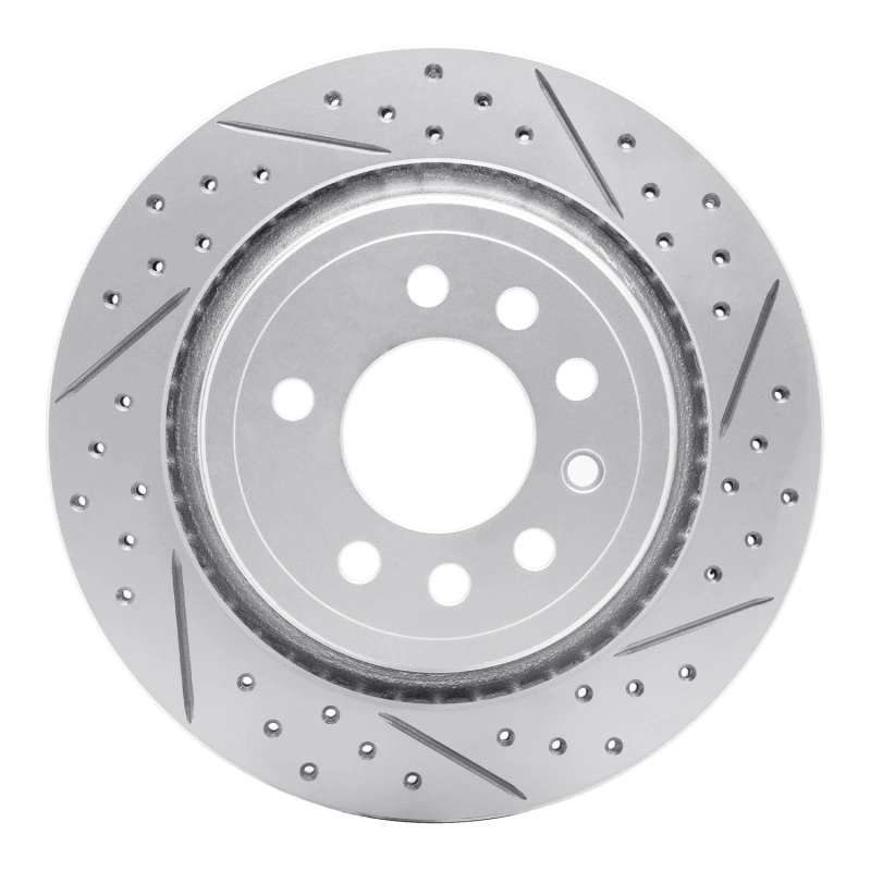 DFC 08-11 Saab 45903 Rear Right Drilled & Slotted Geoperformance Rotor