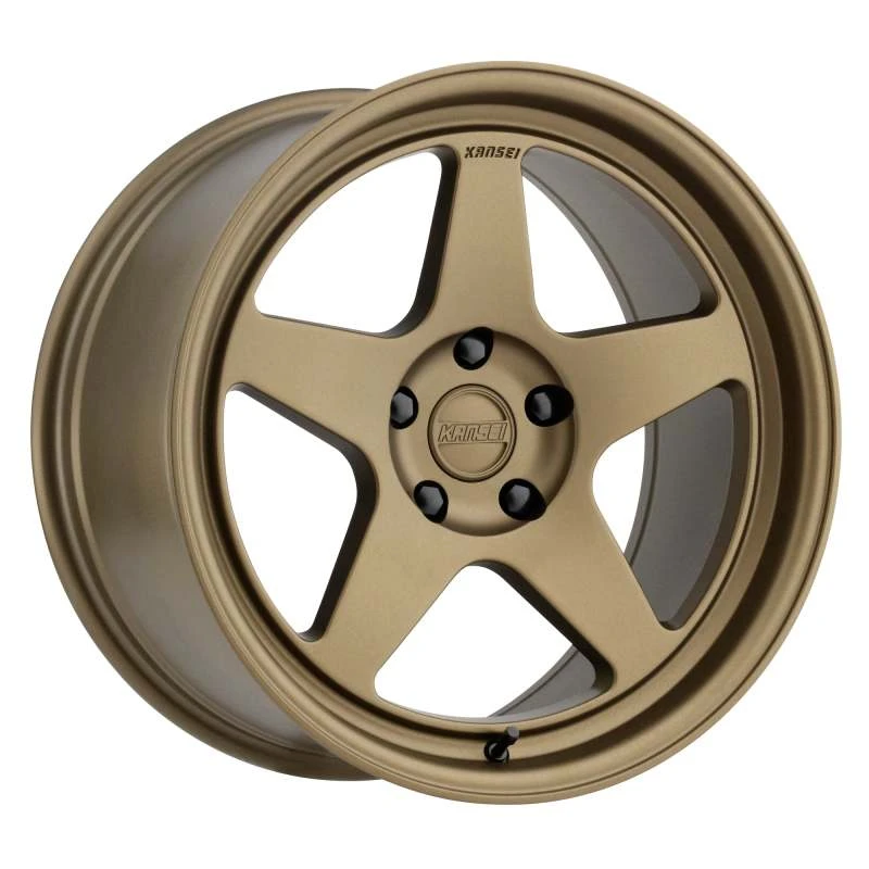 Kansei K12B Knp 18x9.5in / 5x120 BP / 22mm Offset / 72.56mm Bore – Bronze Felge