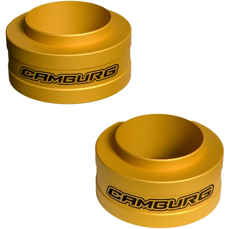 Camburg 2.5in Front Spring Preload Spacer Kit for 2024+ Ford Ranger Raptor (Gold)