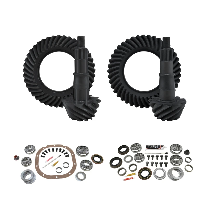 Yukon Complete Gear and Install Kit Package for 09-14 Ford F150 8.8in Front & Rear 5.13 Ratio