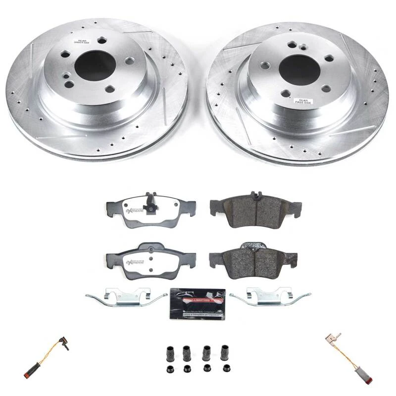 Power Stop 2006 Mercedes-Benz E350 Rear Z26 Truck & Tow Brake Kit