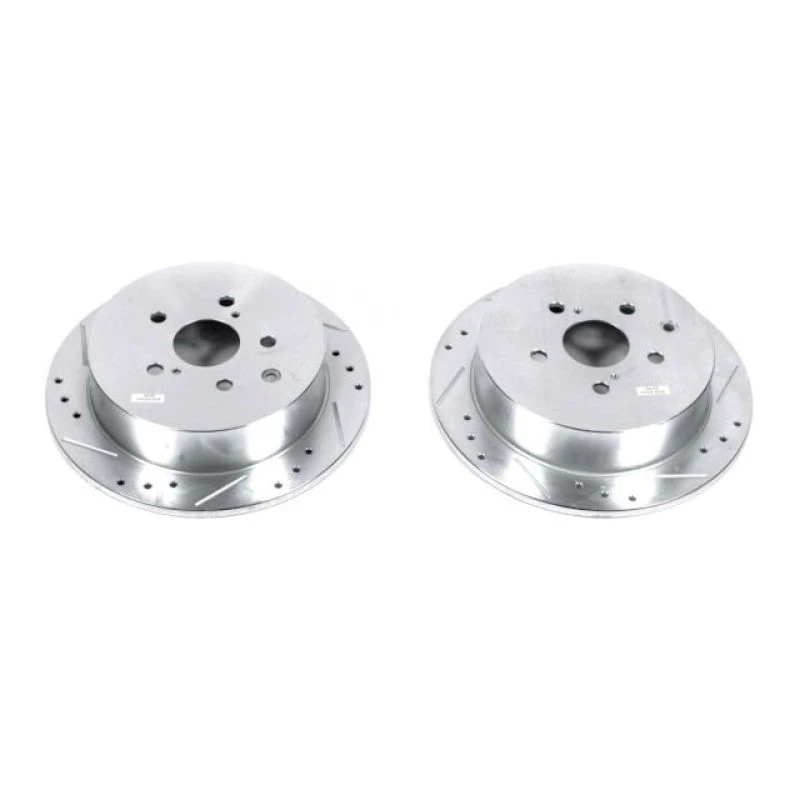 powerstop_JBR1389XPR-67945c071b085 Power Stop 10-15 Lexus RX350 Rear Evolution Drilled & Slotted Rotors - Pair