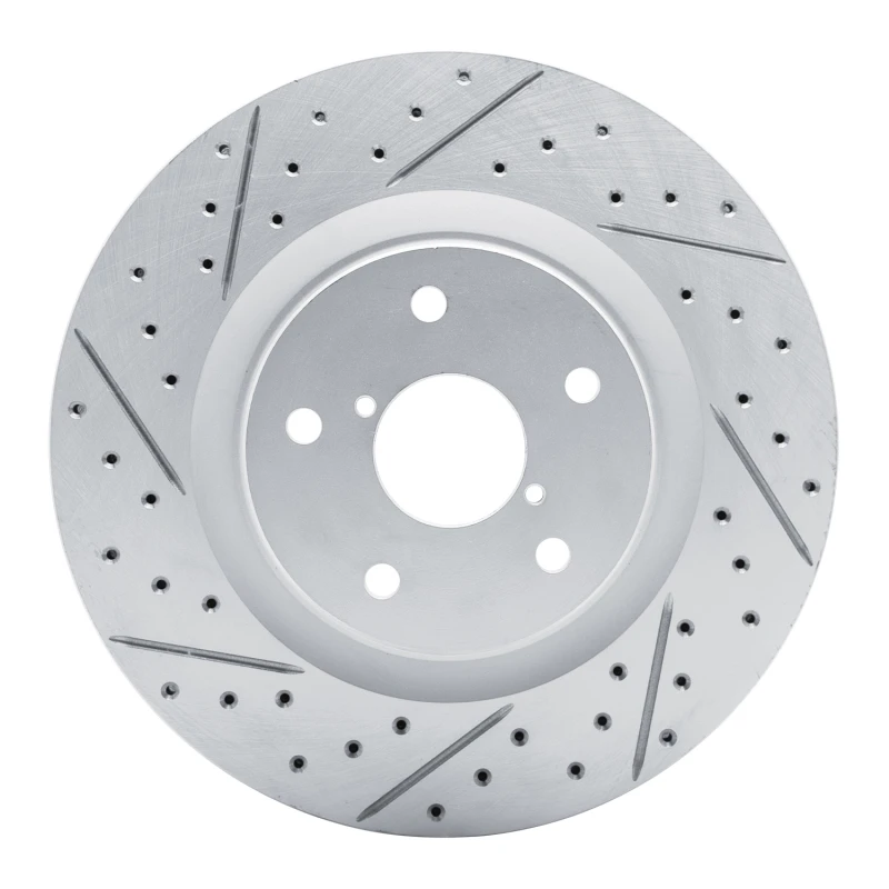 DFC 20-25 Subaru WRX Front Left Drilled & Slotted Geoperformance Rotor