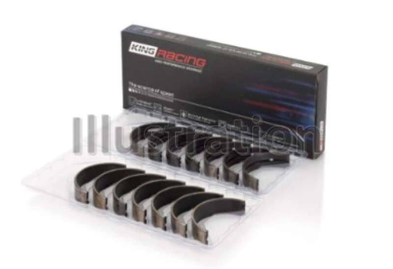 King Engine Bearings Volkswagen Vr6 2.8L (Größe +0,50mm) Hauptlager-Set