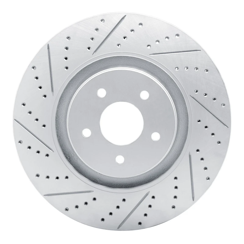 DFC 22-25 Infiniti Qx60 Front Left Drilled & Slotted Geoperformance Rotor