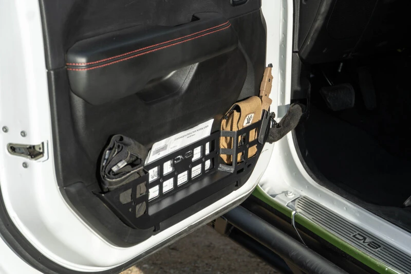 DV8 Offroad 18-25 Jeep Wrangler JL Electric Seat Front Door Molle Pockets