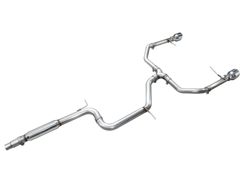 AWE 22-25 Volkswagen Jetta GLI Track Edition Exhaust - Chrome Silver Tips
