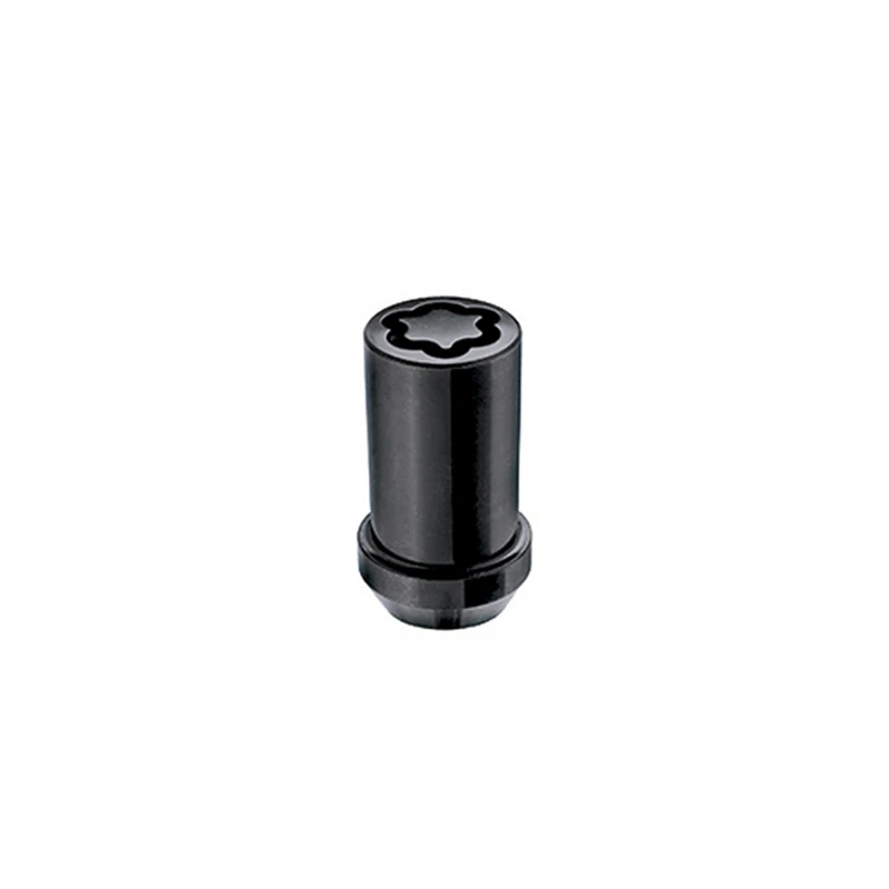 McGard Radschloss-Satz - 5-teilig (Kegel-Sitz-Tuner) M14X1,5 / 22mm Sechskant / 1,648 Zoll OAL - Schwarz