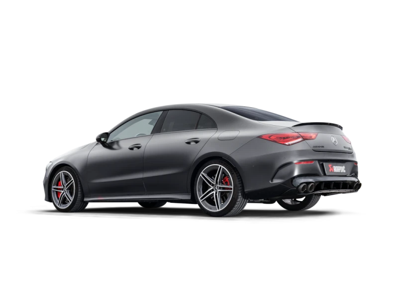 Akrapovic 2024+ Mercedes-AMG CLA 45 / CLA 45 S (C118/x118) Evo Line Cat Back (Titanium) w/ CF Tips