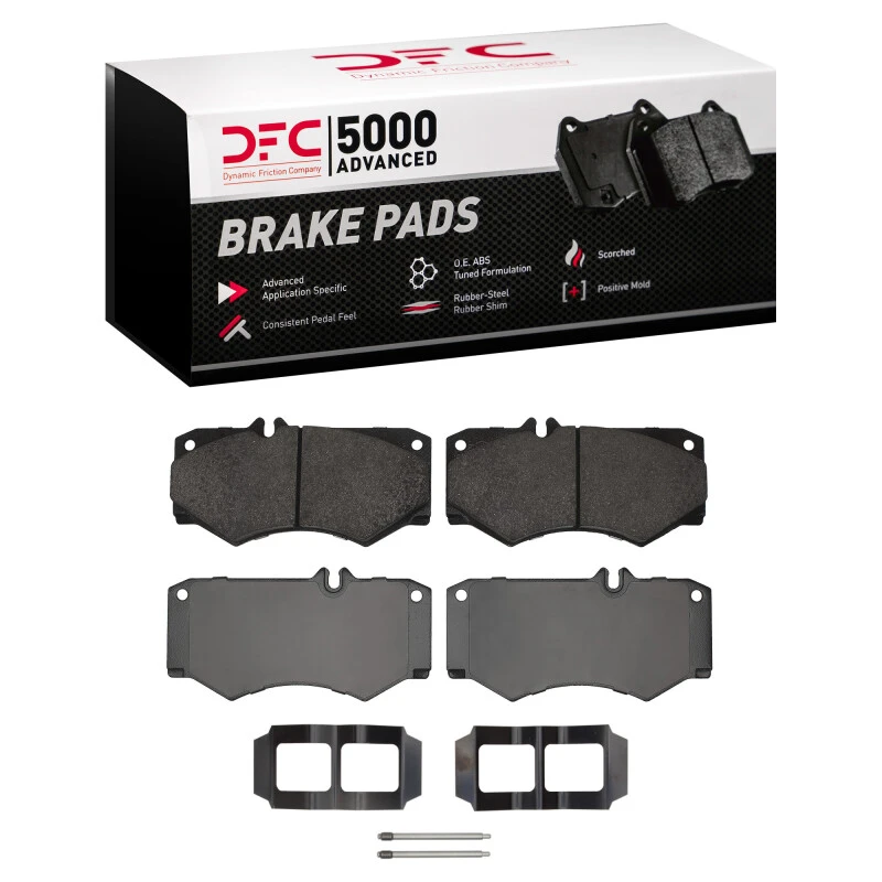 DFC 02-18 Mercedes-Benz G500 (USA/Canada) Front 5000 Advanced Low Metallic Brake Pads & Hardware Kit