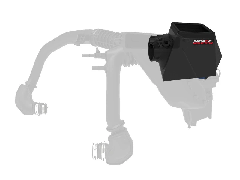 Rapid-Induktions-Kaltluft-Ansaugsystem mit Pro 5R-Filter 19-20 Ford Edge V6 2.7L (tt)