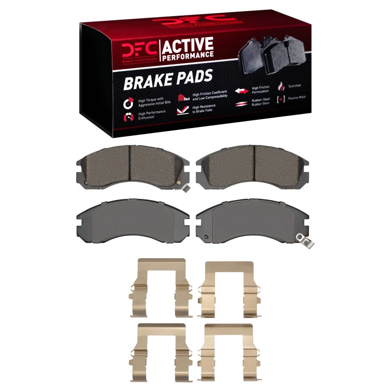 DFC 90-22 Dodge Stealth Front Active Performance Pads and Hardware Kit