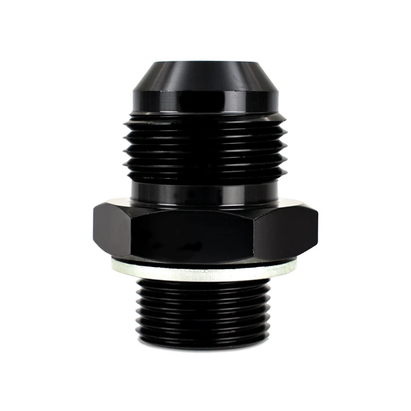 Mishimoto M22 x 1,5 - 12AN Aluminium-Fitting - Schwarz