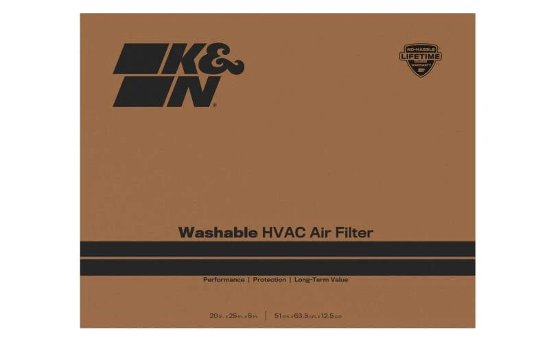 K&N HVAC-Filter - 20 x 25 x 5