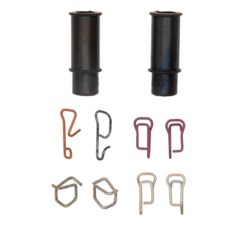 DFC 84-90 Plymouth Laser Front 5000 Advanced Semi Metallic Brake Pads and Hardware Kit