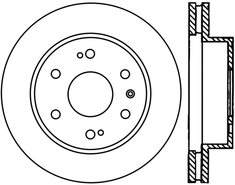 stoptech_126.66057CSR-6794f6bd9fab4 StopTech Power Slot 07-09 Cadillac Escalade / 05-09 Chevy Silverado Front Right Slotted CRYO Rotor