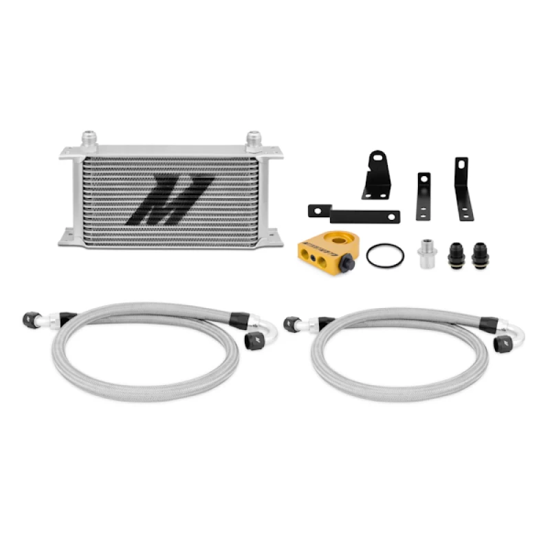 Mishimoto 00-09 Honda S2000 Thermostatisches Ölkühler-Kit - Silber