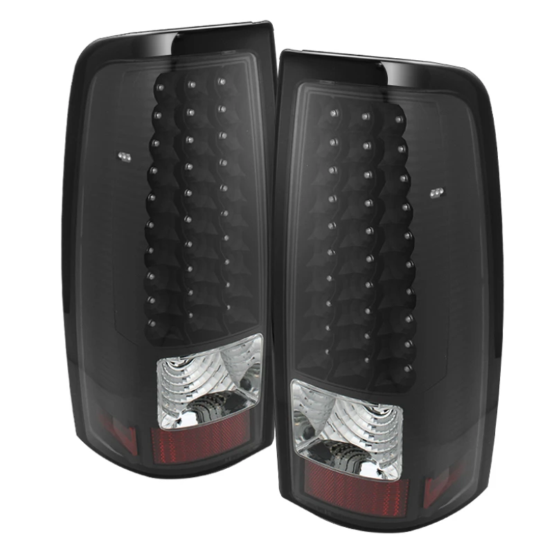 spyder_5008763-679717091cd3d Xtune 03-06 Silverado 1500/2500 (Will Not Fit Stepside) LED Tail Lights Black ALT-ON-CS03-LED-BK
