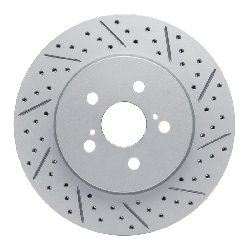 DFC 19-26 Toyota Corolla (Mexico) Front Right Drilled & Slotted Geoperformance Rotor