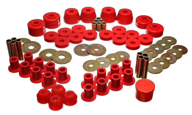 energy-suspension_5.18101R-67932ec406835 Energy Suspension 85-92 VW Golf/GTI/Jetta / 72-93 Dodge Ramcharger Rotes Hyper-Flex-Master-Bushing-Set