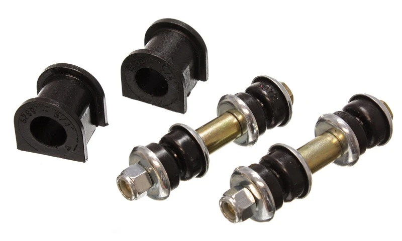 Energy Suspension 90-95 Mazda Protege/323 Schwarz 3/4 Zoll Front Querlenker Bushing Set