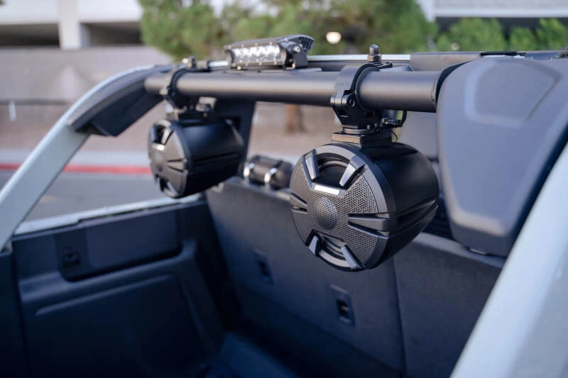 DV8 Offroad 21-22 Ford Bronco 4dr Rear Speaker & Light Mount Bar