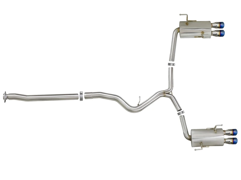 aFe Takeda 3 Zoll 304 SS Cat-Back Auspuffsystem für 15-18 Subaru WRX/WRX STI H4-2.0/2.5L