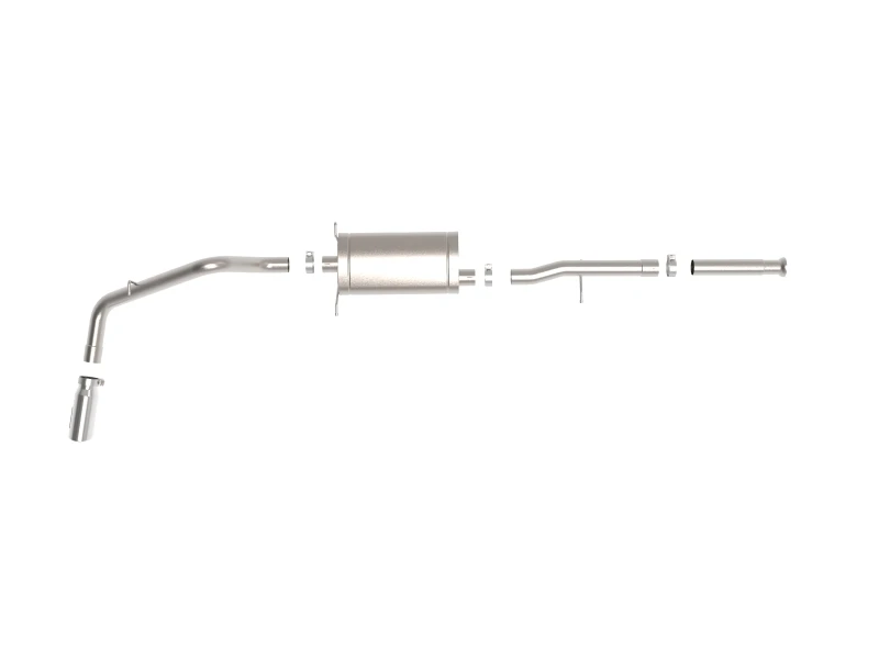 aFe Apollo GT Serie 3 Zoll 409SS GM Silverado/Sierra 1500 09-18 V6-4,3/V8-4,8/5,3L - Poliert