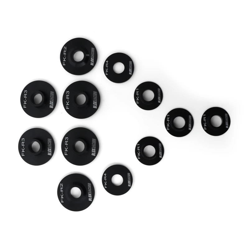BLOX Racing 16-21 FK Civic - Rear - 12 Pieces Subframe Hard Collar Kit