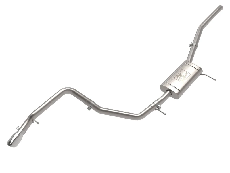 aFe 22-23 Ford Maverick EcoBoost L4 2,0L(t) Vulcan-Serie 2-1/2in 304 SS Cat-Back mit polierter Spitze