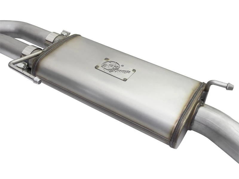 aFe Rebel Auspuff-System Cat-Back SS Ford F-150 04-08 V8 4.6/5.4L mit polierten Endrohren