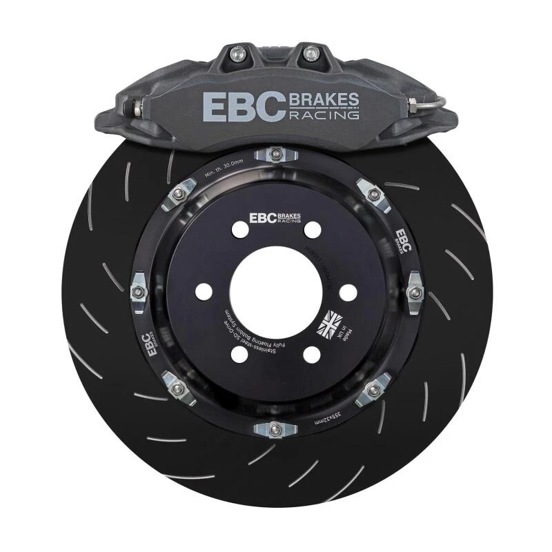 EBC Racing 22-25 BMW 220i G42 Coupe 2.0T Anodized Apollo-6 Calipers 355mm Rotors Front Big Brake Kit