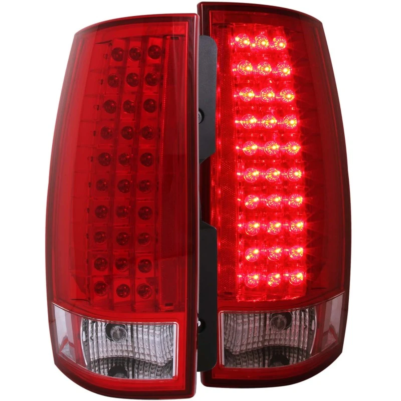 ANZO 2007-2014 Chevrolet Suburban LED-Rückfahrscheinwerfer Rot/Klar